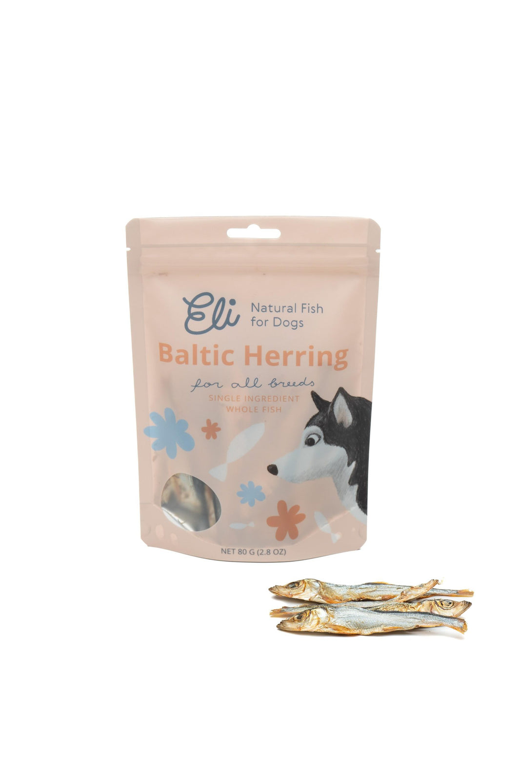 Dried baltic herrings 80gr